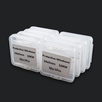 Lentille de protection en silice fondue 34x5mm pour laser, pièces détachées pour machine de découpe laser à fibre, plusieurs tailles disponibles