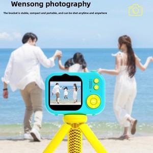กล้องดิจิตอลสำหรับเด็ก หน้าจอ 2.0 นิ้ว ความละเอียด Full HD 1080P พร้อมเครื่องพิมพ์ในตัว ระบบสั่งงานด้วยเสียง AI สำหรับเด็กอายุ 3-6 ปี - Product Image 3