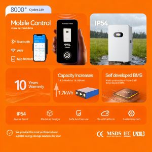 Sistema Solar Trifásico de Onda Sinusoidal Pura de 112kwh/225kwh con Doble Salida a Red y Controlador MPPT, IP54 - Product Image 1