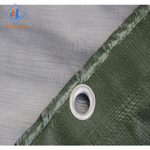Bâches d'extérieur en PE 200 g/m² de bâche tissée verte Bâche robuste au Pakistan - Product Image 4