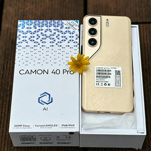 Teléfono Inteligente Tecno Camon 40 Pro 5G con Pantalla HD de 7.3 Pulgadas, Batería Grande, 16GB + 1TB, Cámara de 108MP, Android 15, Nuevo y Original - Product Image 1