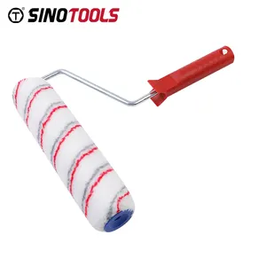 공장 핫 잘 팔리는 9 인치 fabric 폼 롤러 페인트 brush 대 한 painting handle tool