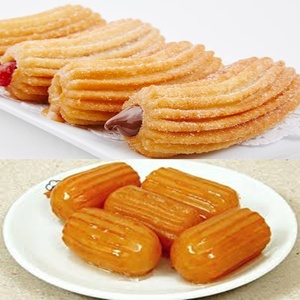 Machine à incruster BNT-208, tuluba farci, chocolat rempli, Mini Machine à Churros automatique - Product Image 3
