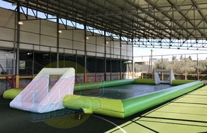 Chấ<span class=keywords><strong>t</strong></span> lượng cao 3V3 bóng đá sân Inflatable xà phòng bóng đá lĩnh vực cao cấp quảng cáo inflatables - Product Image 2