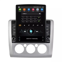 Système de navigation GPS pour voiture 9,7 pouces pour Ford Focus 2 Mk 2 2004-2011 Écran IPS Bluetooth FM CarPlay sans fil Stéréo multimédia