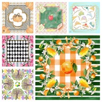 Tapis de mahjong en néoprène personnalisable, tapis de mahjong Bama, tapis de mahjong 33*33 pouces. Vente en gros et au détail disponibles.