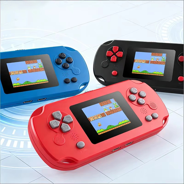 Jumon Custom Design High-quality Plastic Surface Multi-color Spliced Game Console Wi-Fi 3000 Built-in Games Replaceable AAA
