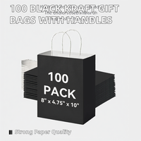 Sacs en papier recyclé personnalisés avec logo de marque, sacs promotionnels pour salons professionnels et événements commerciaux