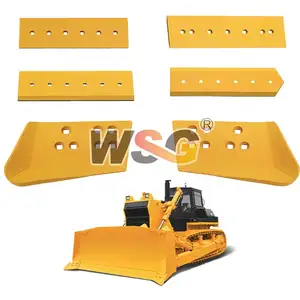 China Professional Manufacturer Ground Engaging Tools 7ft 13 Holes Curved Grader 7d1577 120K 140M2 120M bucket Cutting Edge