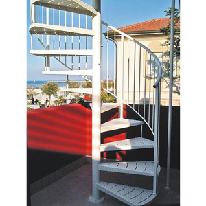 <span class=keywords><strong>Escalier</strong></span> <span class=keywords><strong>en</strong></span> <span class=keywords><strong>colimaçon</strong></span> moderne <span class=keywords><strong>en</strong></span> acier inoxydable 304 avec structure et garde-corps <span class=keywords><strong>en</strong></span> acier - Product Image 5