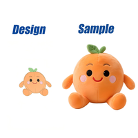 Fabricant direct jouets en peluche sur mesure plante en peluche faire votre propre doux dessin animé peluche fruits avocat peluches
