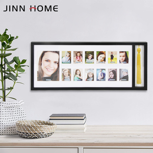 Lưu Niệm Tốt Nghiệp Khung Bằng Tốt Nghiệp Màu Đen <span class=keywords><strong>11X22</strong></span> Với Thảm Trắng Và Giá Đỡ Tua Và 13 Mở Cho Ảnh - Product Image 6