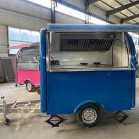 HTL Sur Mesure Remorque Alimentaire Mobile de 7 Pi (Petit) pour Pizzeria, Concessions et Restauration Rapide avec Cuisine Entièrement Équipée à Vendre