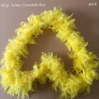 Boa en plumes de dinde de 60g, vente en gros de boas en plumes pour costumes traditionnels, tenues de danse ethnique et décoration artisanale