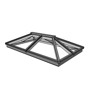Rotura térmica impermeable, doble acristalamiento, perfil de aluminio, techo de pirámide, Australia para <span class=keywords><strong>claraboya</strong></span> - Product Image 3