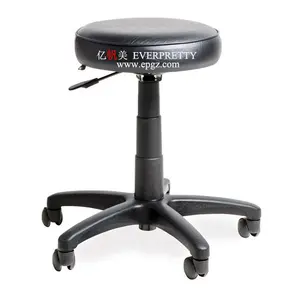 Height Adjustable Rotatable Soft and Smooth High Density Foam with PU Leather Cover Laboratory Chair