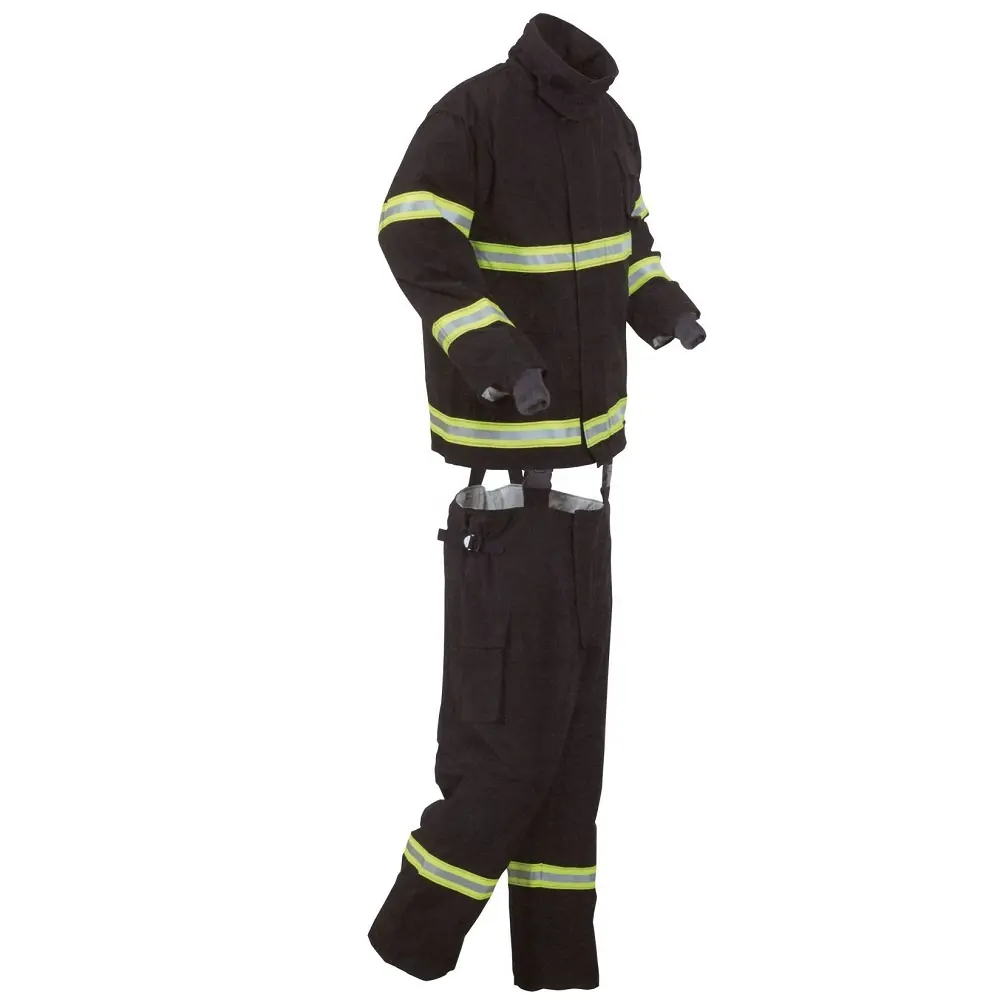 EN469 пожарное оборудование, пожарная униформа, пожарный костюм с шлемом и ботинками