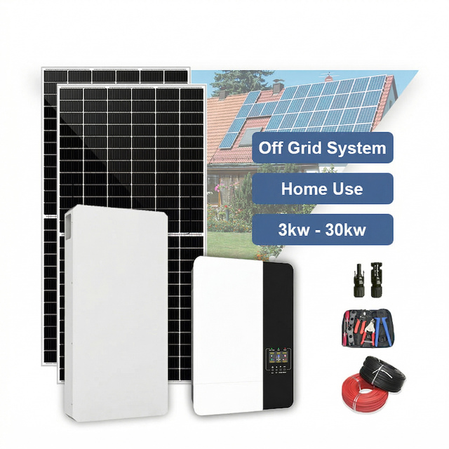 2.36KW Cap Hybrid Solar Home Power System Set with Energy Storage & 1kW-20kW for Off-Grid & Sustainable Living