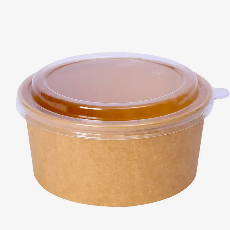 Упаковка для лапши быстрого приготовления, чашка для лапши, супа для лапши 8 унций, 750 куб. См, чаша из крафт-бумаги с крышками 12 унций для супа