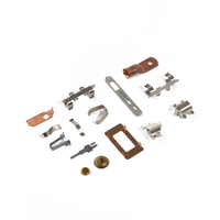 Pièces de ressort plat en acier à ressort et cuivre, personnalisées, pour le poinçonnage de précision de tôles métalliques