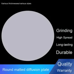 Vòng mờ màu trắng sữa Acrylic dẫn ánh sáng khuếch tán Hội Đồng Quản Trị 1mm PMMA dẫn khuếch tán tấm 59.5cm(23.4inch) dia. Dịch vụ cắt - Product Image 2