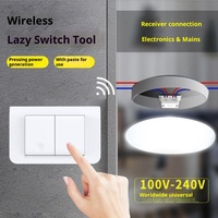 Panel de interruptor de Control remoto inalámbrico a través de la pared HILYNN para Smart TT App PC Material ignífugo Diseño moderno 10A 240V Single