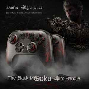 จอยสติ๊กแบบมีสายควบคุมเกม8bitdo สีดำพร้อมเอฟเฟกต์ฮอลล์สำหรับ Windows 10 11แอนดรอยด์ - Product Image 3