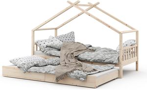 Moderno e contemporaneo in legno massello letto <span class=keywords><strong>90x200</strong></span> cm letto letto matrimoniale in legno naturale per uso domestico con letto Extra - Product Image 6