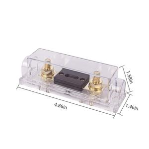 12V boulonné ANL porte-fusible montage sur panneau automobile Audio fusible fusible lien avec 50A-300A Mega fusible bloc boîte <span class=keywords><strong>pour</strong></span> voiture camion RV - Product Image 6
