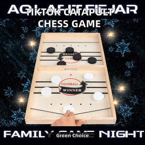 Ajedrez <span class=keywords><strong>de</strong></span> catapulta <span class=keywords><strong>de</strong></span> madera TikTok, <span class=keywords><strong>mesa</strong></span> interactiva para padres e hijos, hockey sobre hielo en Stock para Amazon, <span class=keywords><strong>juego</strong></span> <span class=keywords><strong>de</strong></span> <span class=keywords><strong>mesa</strong></span> tipo <span class=keywords><strong>bala</strong></span> que rebota - Product Image 2