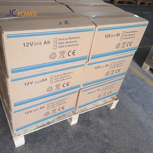 JCパワー充電式3000ディープサイクル高純度鉛ゲルバッテリー交換用<span class=keywords><strong>12V</strong></span> 100AH/150AH/200AH CE認証 UPS/ソーラー対応 - Product Image 5
