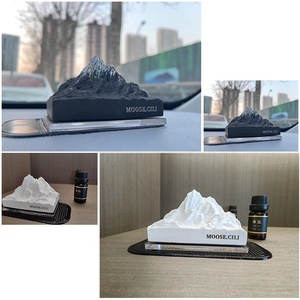 Ambientador de aire para decoración <span class=keywords><strong>Interior</strong></span> de salpicadero de coche, accesorios de larga duración, forma alpina, Perfume con botella de aceites de 10ml - Product Image 5