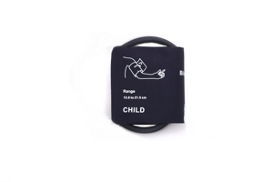 Pädiatrische Nylon-NIBP-Manschette für Kinder Wiederverwendbare Einzel-Schlauch-Blutdruckmanschette 13,8-21,5cm BP-Manschette - Product Image 6