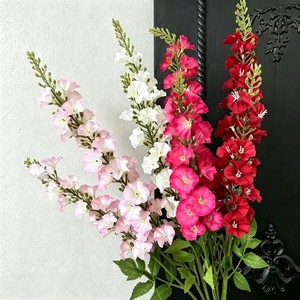 Flor de Hortensia Artificial de Seda Hecha a Mano, Diseño de Hierba Violeta Alta, Fabricada en Shandong, Decoración para el Día de los Inocentes - Product Image 6