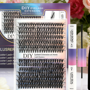 <strong>Bouquet</strong> Long Short Stem Pre Made Lash Fans Trays Pointy Base Narrow Premade Volume Fans - Product Image 1