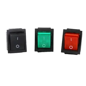 4 pin ON-OFF waterproof push button rocker switch(Electronic Components Integrated Circuits)