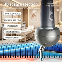 Salon Full Face Scanner Testing Ai Skin Analyzer Machine Scalp Analyzer Handle Desktop Facial Diagnostic Instrument