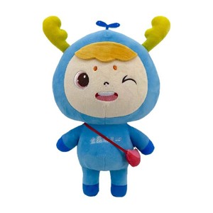 Bambole di Peluche Personalizzate in Cotone PP e Poliestere, Giocattoli Imbottiti con Marchio Aziendale OEM, Personaggi Animali e <span class=keywords><strong>Cartoni</strong></span> <span class=keywords><strong>Animati</strong></span> - Product Image 2