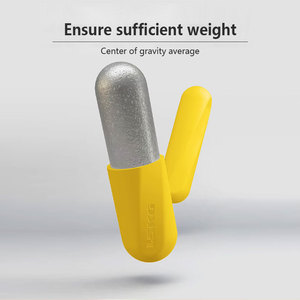 Индивидуальная цветная 0,5-2 кг, Женский Пилатес для йоги, подарок, в форме колонки, кардио-тренировочная пара, мини-силиконовая железная гантель - Product Image 3