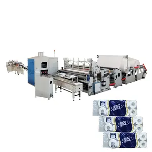 Automatic Small Toilet Paper Roll Making Machine Production Line