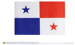 Promotional High Quality Polyester 14x21cm Panama Hand Waving <b>Flag</b> Panama Hand <b>Flags</b> - Product Image 2