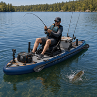 Ensemble de flotte mixte de SUP et de kayak pour la pêche, lot de 10, flotte de location, vente en gros
