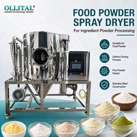 Sécheur par pulvérisation centrifuge Ollital pour ingrédients alimentaires en poudre, pour petite production et développement de formules