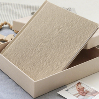 Service d'impression personnalisée Journaux à couverture rigide en tissu de lin avec couvercle en tissu de lin dur et boîte de fond