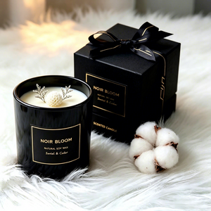 Velas de Soja Aromáticas al por Mayor en Frascos de Vidrio, Ecológicas y de Larga Duración para Aromaterapia, Decoración del Hogar y Festividades - Product Image 3