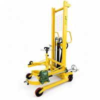 Rotateur manuel hydraulique pour fûts d'huile, manutentionneur de fûts à pince Eagle pour levage et inclinaison, adapté aux fûts en acier et en plastique