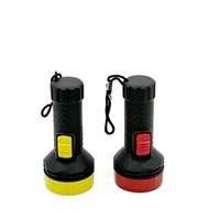 Senter LED Plastik Murah Grosir, Lampu Senter Darurat LED KT-1228 untuk Berkemah di Luar Ruangan