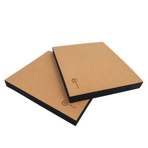 Zhensheng Fuerte Estabilidad Ejercicio Corcho <span class=keywords><strong>Yoga</strong></span> Set Calidad Premium Antideslizante Corcho Natural <span class=keywords><strong>Yoga</strong></span> equilibrio pad - Product Image 1