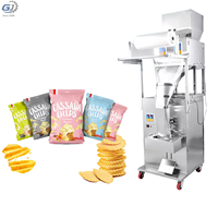 Machine d'emballage automatique électrique à prix d'usine pour sachets de chips de pommes de terre sous azote, avec moteur, pour l'industrie alimentaire, des boissons et chimique
