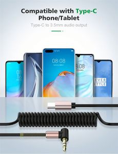 Wholesale 3.5MM Audio Aux to Type-C <b>Cables</b> USB a Male 3.5mm Headphones Audio Female Microphone <b>Cables</b> for Ip for Android - Product Image 2